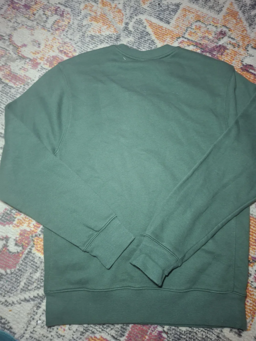 Nike Men's Olive Green Crewneck Sweatshirt